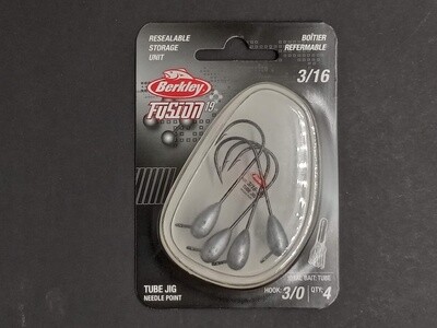 Berkley Fusion19 Tube Jig Unpainted 3/16oz  3/0 4