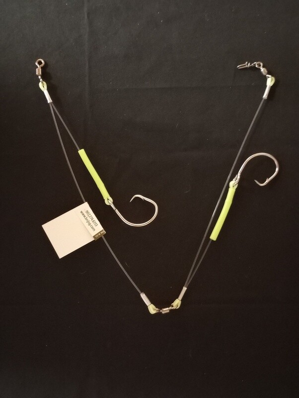 B&amp;J Halibut Rig Double Chart