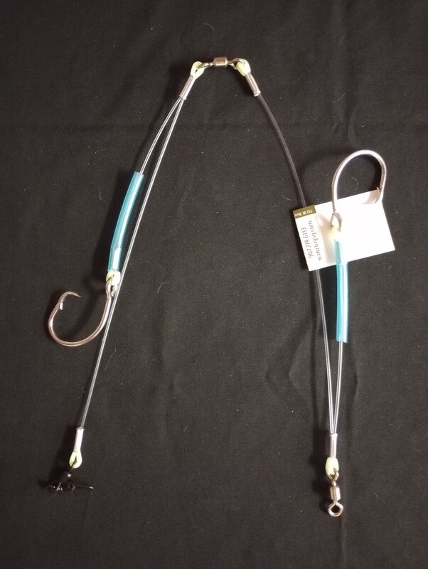 B&amp;J Halibut Rig Double Blue