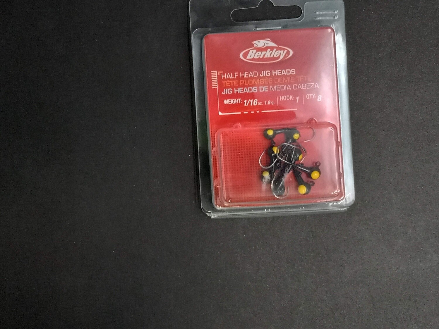 Berkley Essentials Round Ball Jigs Black 4 1/16oz