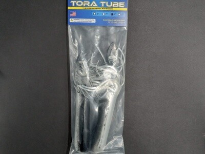 Canyon Plastics Gitzit Giant Tora 8&quot; Pearl Wht/Blk 2pk