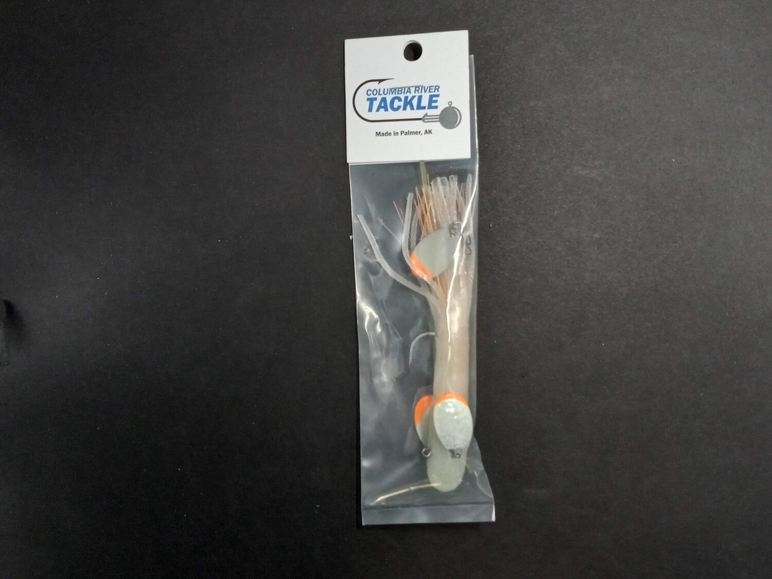 Columbia River Sculpin Tube 5" 1/2oz Glow Orange Salted