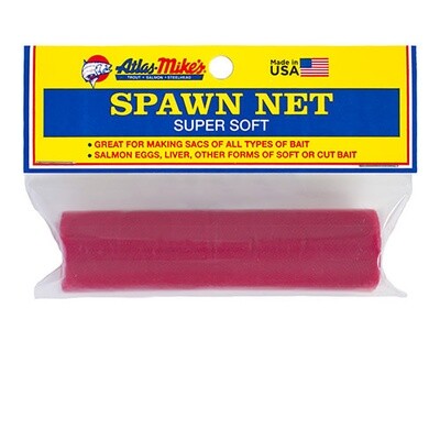 Atlas Mike's Spawn Net 3"x16' Red