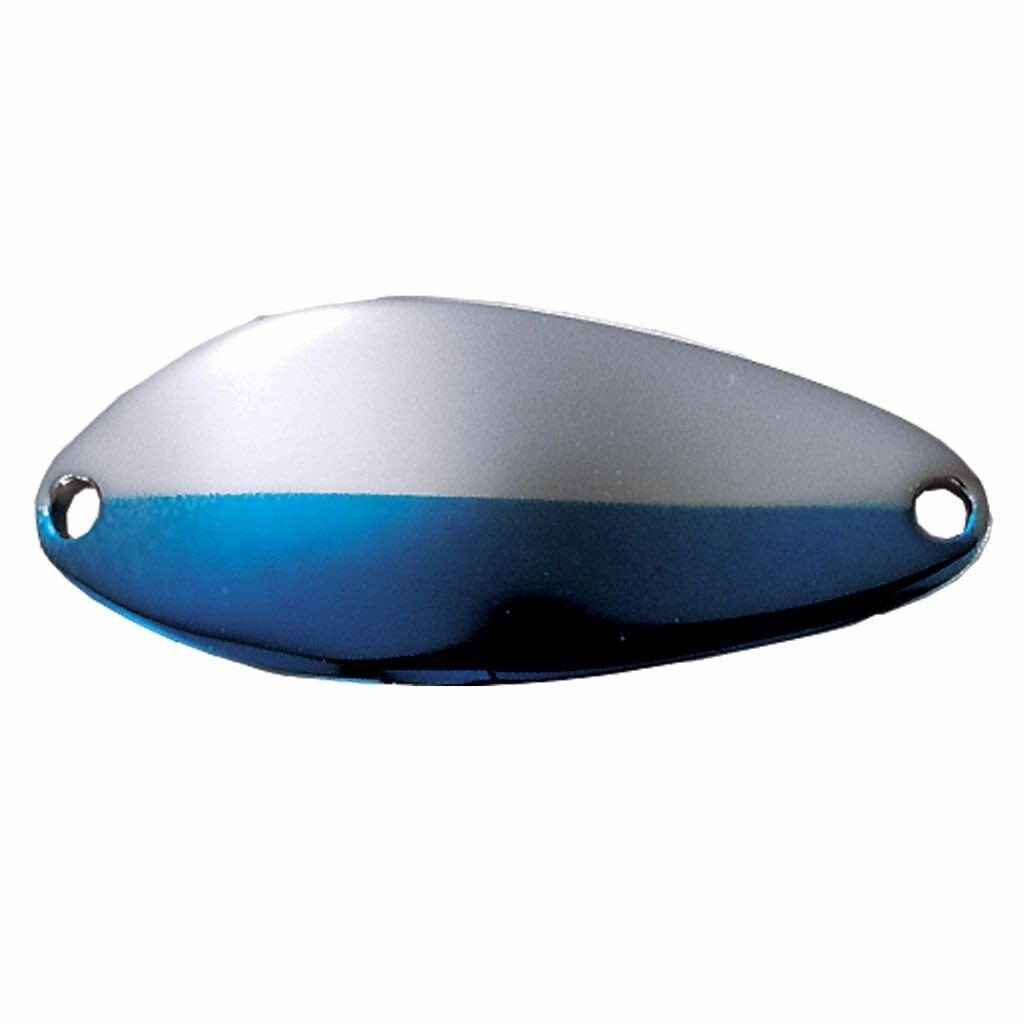 Acme C200/NNB Little Cleo Spoon, 2 1/8&quot;, 2/5oz, Nickel &amp; Neon Blue
