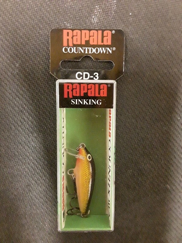 Rapala CountDown 03  Gold