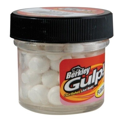 Berkley Gulp! Alive! Floating Salmon Eggs Jar Fluor White