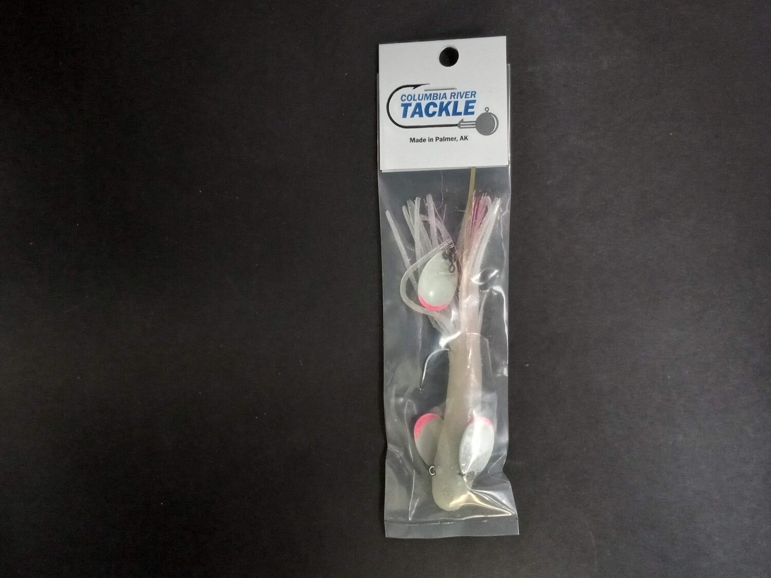 Columbia River Sculpin Tube 5&quot; 1/2oz Glow Pink Salted