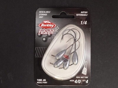 Berkley Fusion19 Tube Jig Unpainted 1/4oz 4/0