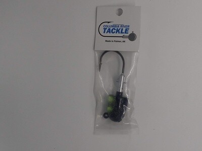 Columbia River Bullet Jig Head Black 4oz