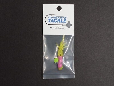 Columbia River Sculpin Tube 1.5&quot; 1/16oz Pink/Chart