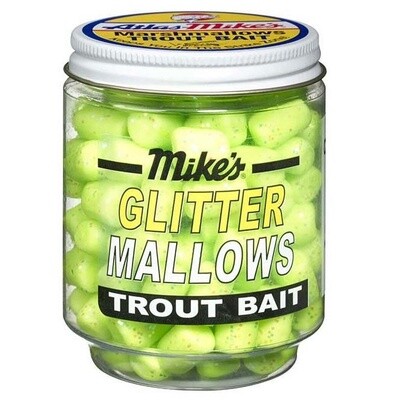 Atlas-Mike&#39;s 32039 Glitter Mallows Chartreuse/Garlic 1.5oz Jar