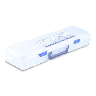 AFW Tackle Box 19.5 x 5.5 x 3.63 in. 12 Moveable Dividers 1 Removable Tray