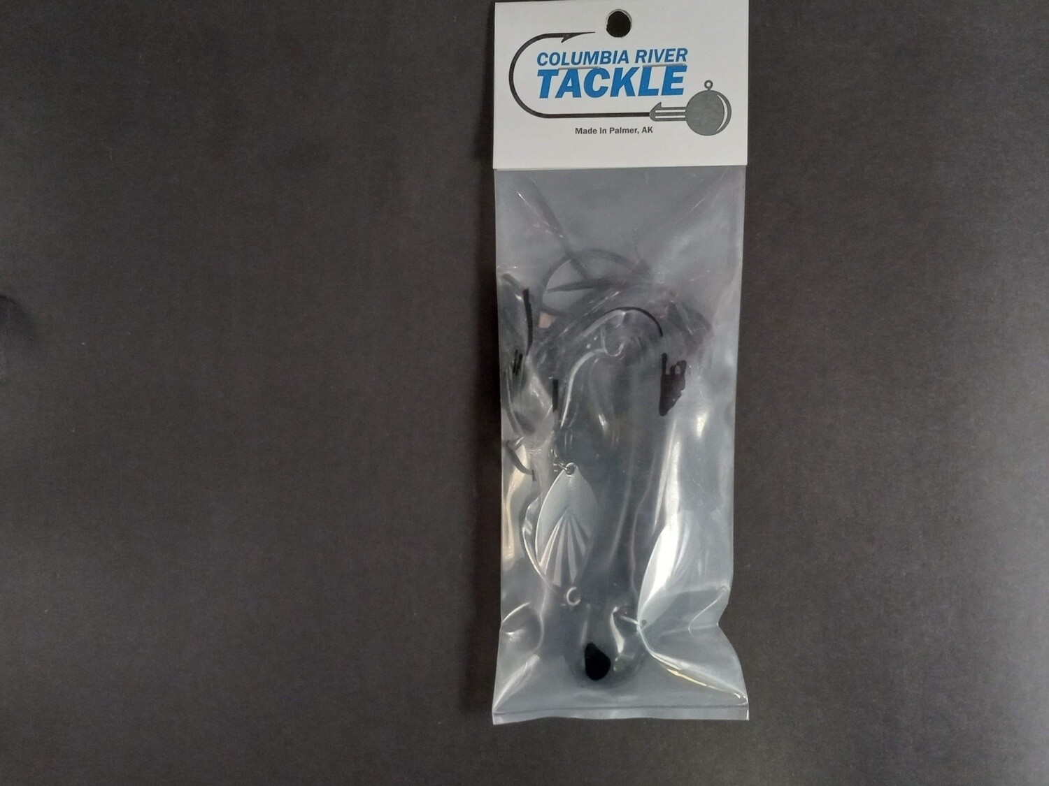 Columbia River Sculpin Tube 7&quot; 1oz Black Chrome Blades