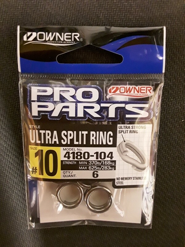 Owner Ultra Split Ring # 10 - 370 lb.