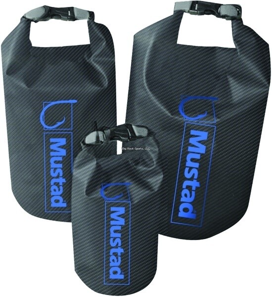 Mustad Dry Bag 40 L Dark Grey/Blue 500D Tarpaulin