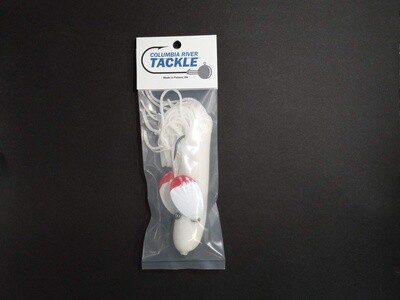 Columbia River Sculpin Tube 8&quot; 1.5oz White