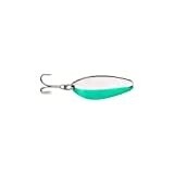 Acme C200/NNG Little Cleo Spoon, 2 1/8&quot;, 2/5 oz, Nickel &amp; Neon Green