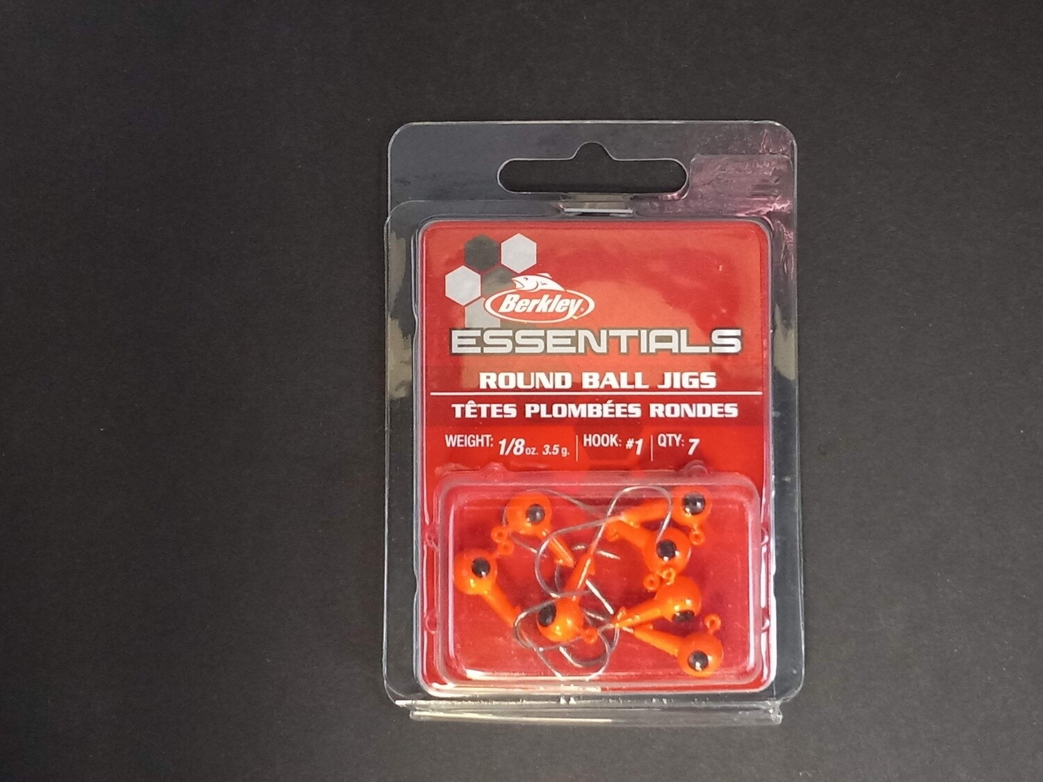 Berkley Essentials Round Ball Jigs Orange 1 1/8oz