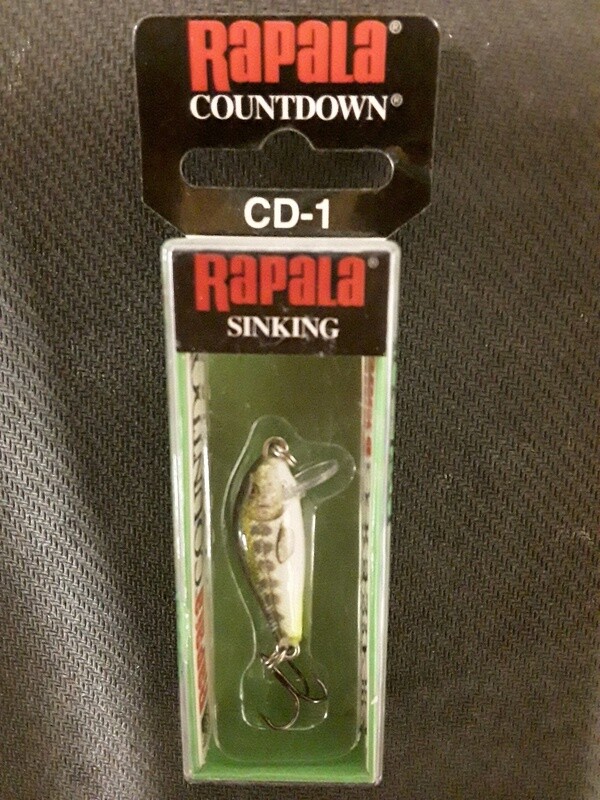 Rapala CountDown 01  Olive Green Muddler
