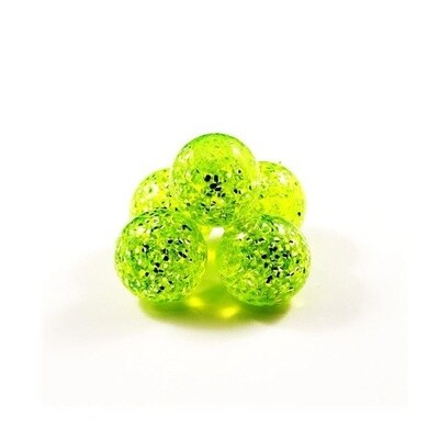Cleardrift Glitter Bomb Soft Beads Chart 14mm
