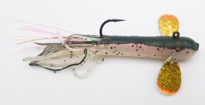 Columbia River Sculpin Tube 3.5&quot; 3/8oz Rainbow Trout US