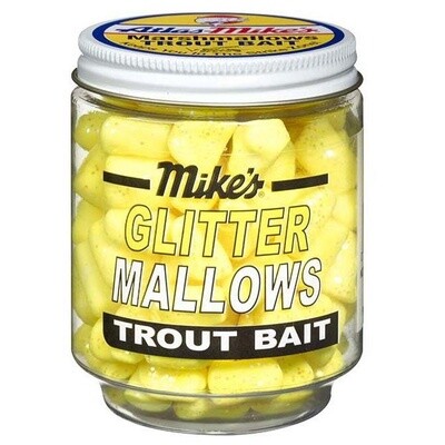 Atlas Mike's 5203 Glitter Mallows Yellow/Cheese 1.5oz Jar