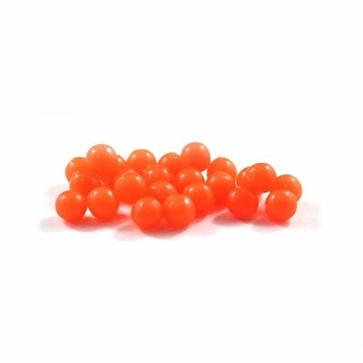 Cleardrift Glow Embryo Soft Beads Peach Glow 14mm