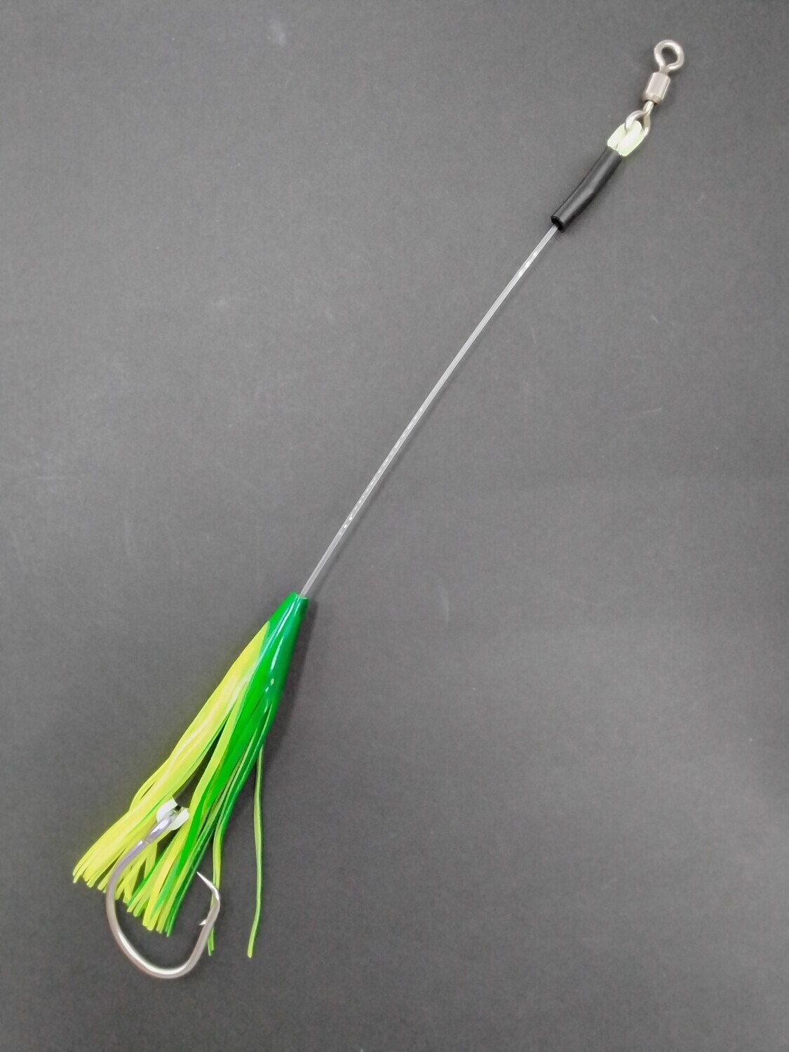 B&amp;J Squid Rig  6&quot; Chart/Grn 16/0