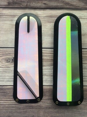 Bechhold Black CC UV Neon Green Back Neon Green Stripe 11&quot;