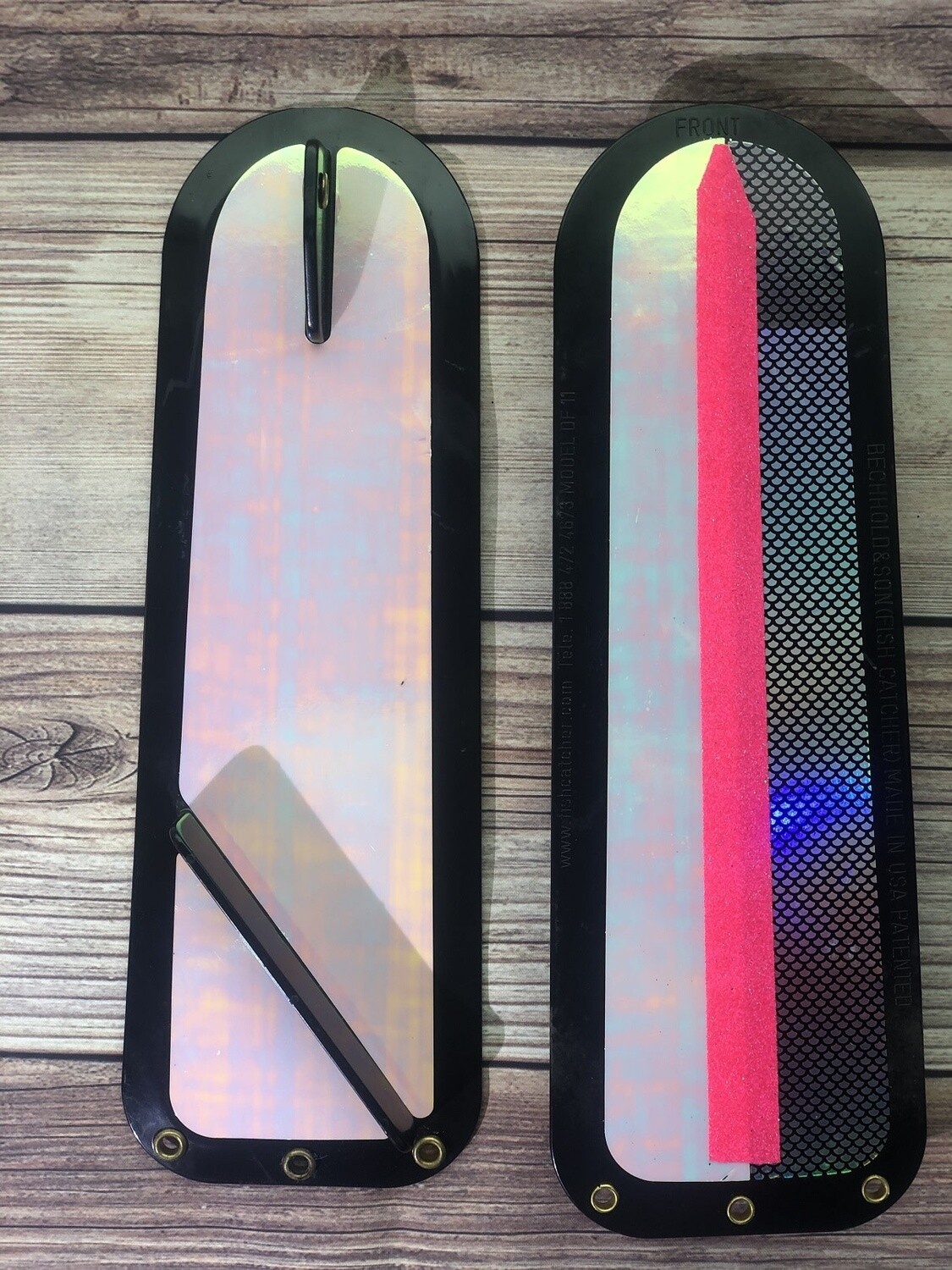 Bechhold Black CC Kelly Pink Back Pink Stripe 11&quot;