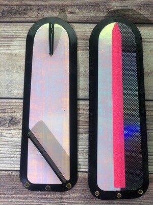 Bechhold Black CC Kelly Pink Back Pink Stripe 11&quot;