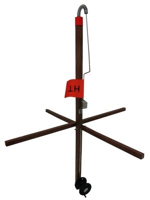 HT Tackle Maine Wood Trap Tip-up w/ 500&#39; Spool w/ Drag