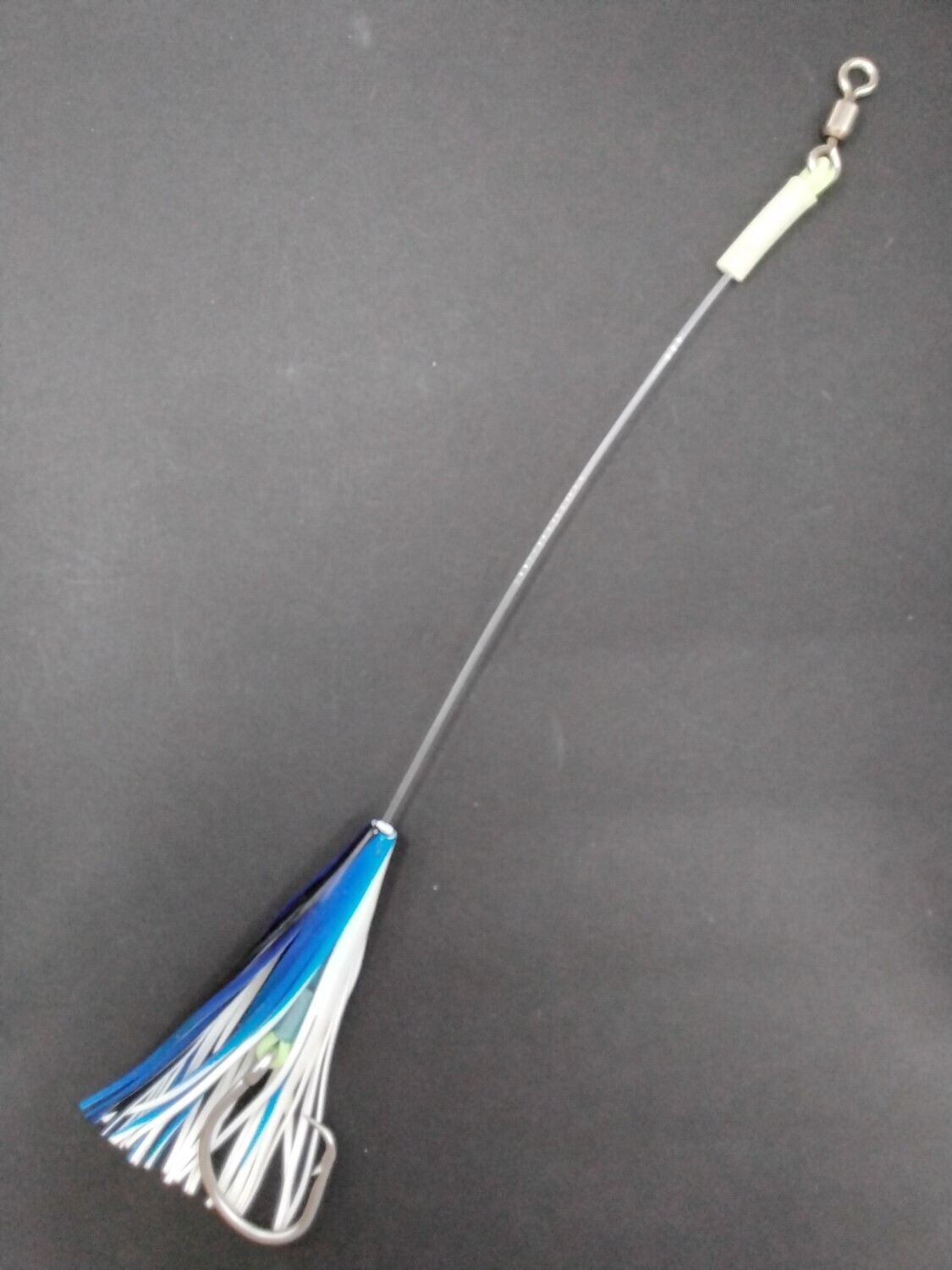 B&amp;J Squid Rig  6&quot; Blue/White 16/0