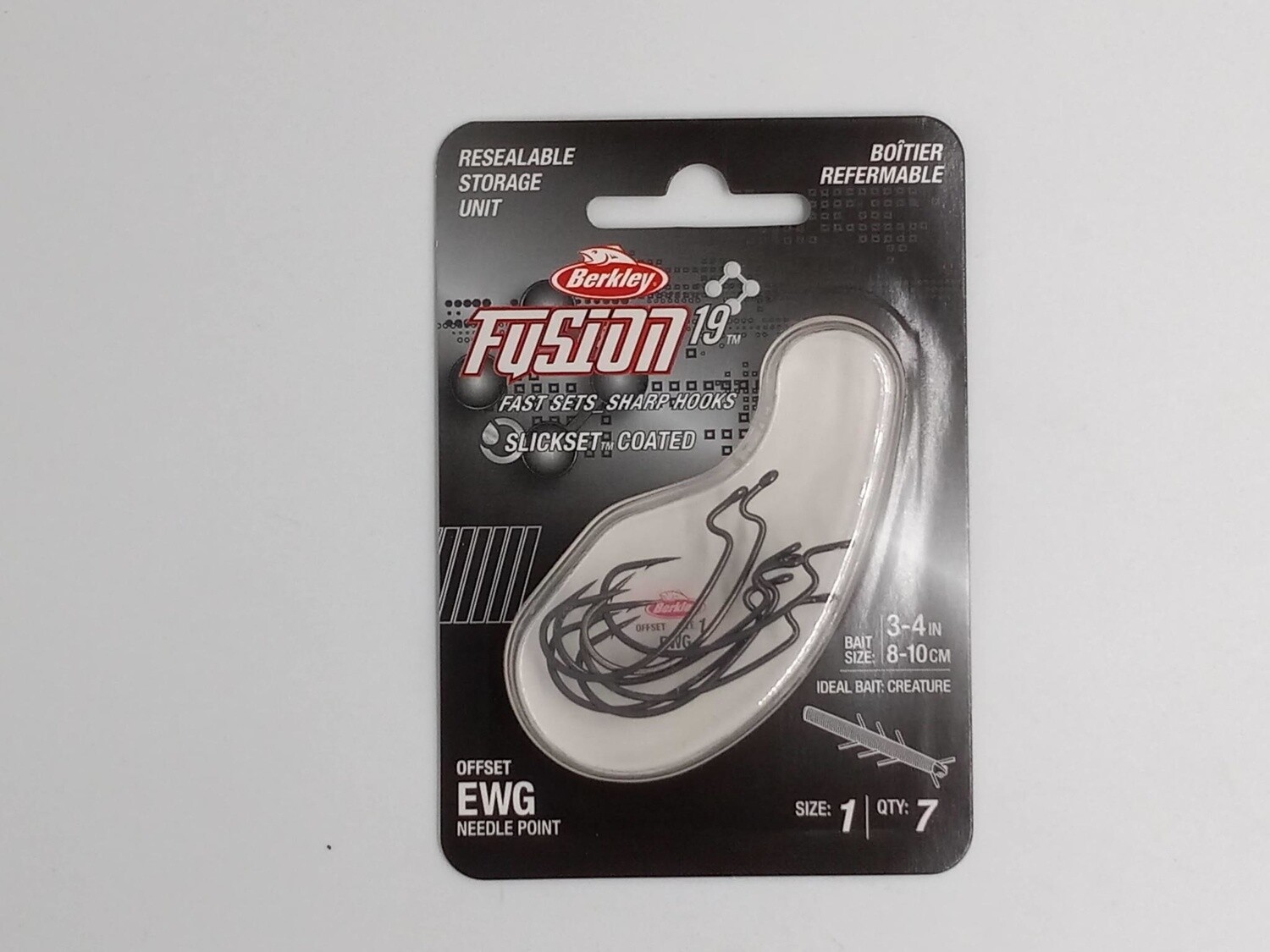 Berkley Fusion19 EWG Hooks Smoke Satin 1