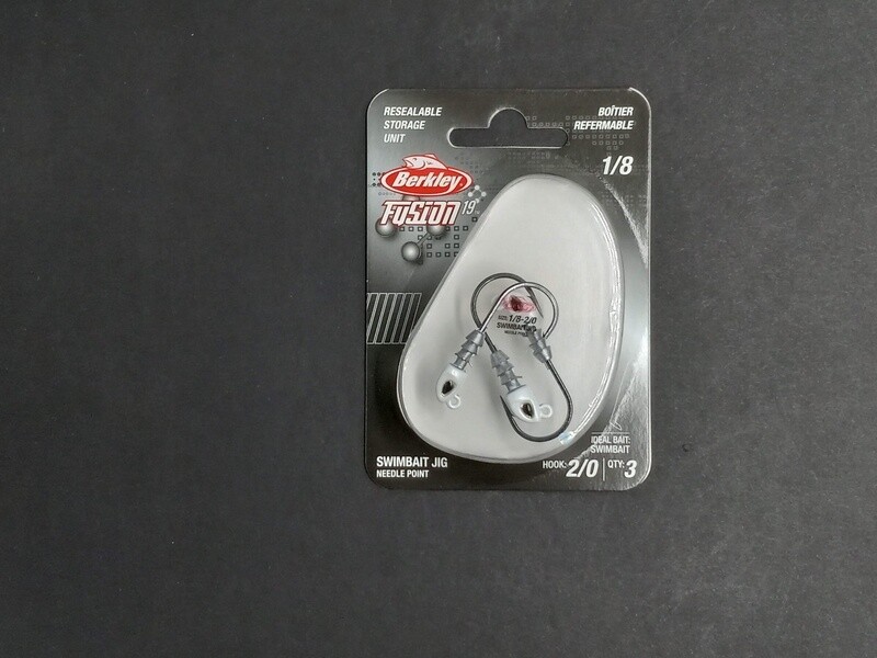 Berkley Fusion19 Swimbait Jighead Pearl White 2/0 1/8oz