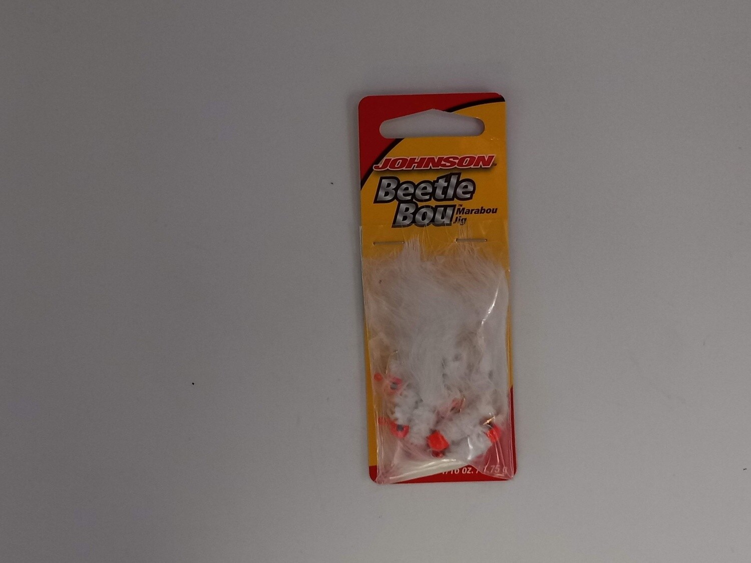 Johnson Beetle Bou Pink/White/White 2in  1/16 oz