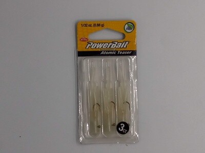 Berkley PowerBait® Pre-Rigged Atomic Teasers Auralite Glow