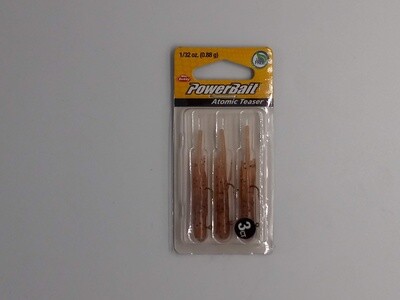 Berkley PowerBait® Pre-Rigged Atomic Teasers  Cricket Head 1/32 oz