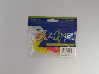 X Zone 34080 2&quot; Stinger, 80 Pearltreuse/Hot Pink