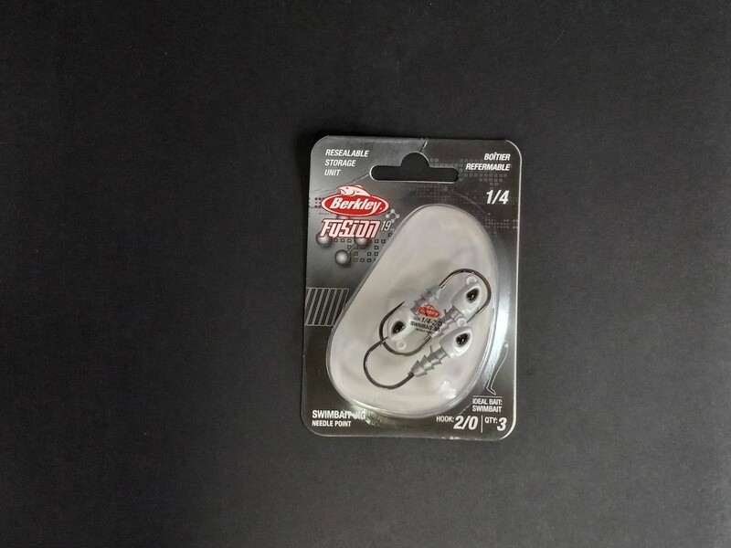 Berkley Fusion19 Swimbait Jighead Pearl White 1/4oz 2/0