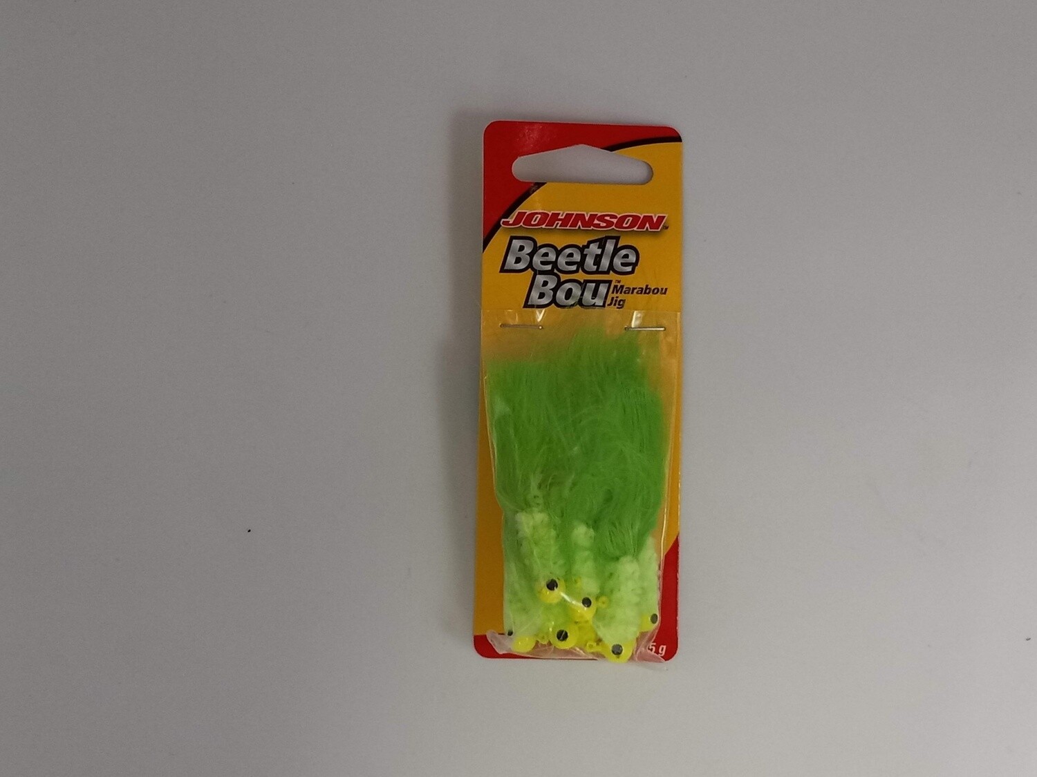 Johnson Beetle Bou Chartreuse 2&quot; 1/16oz