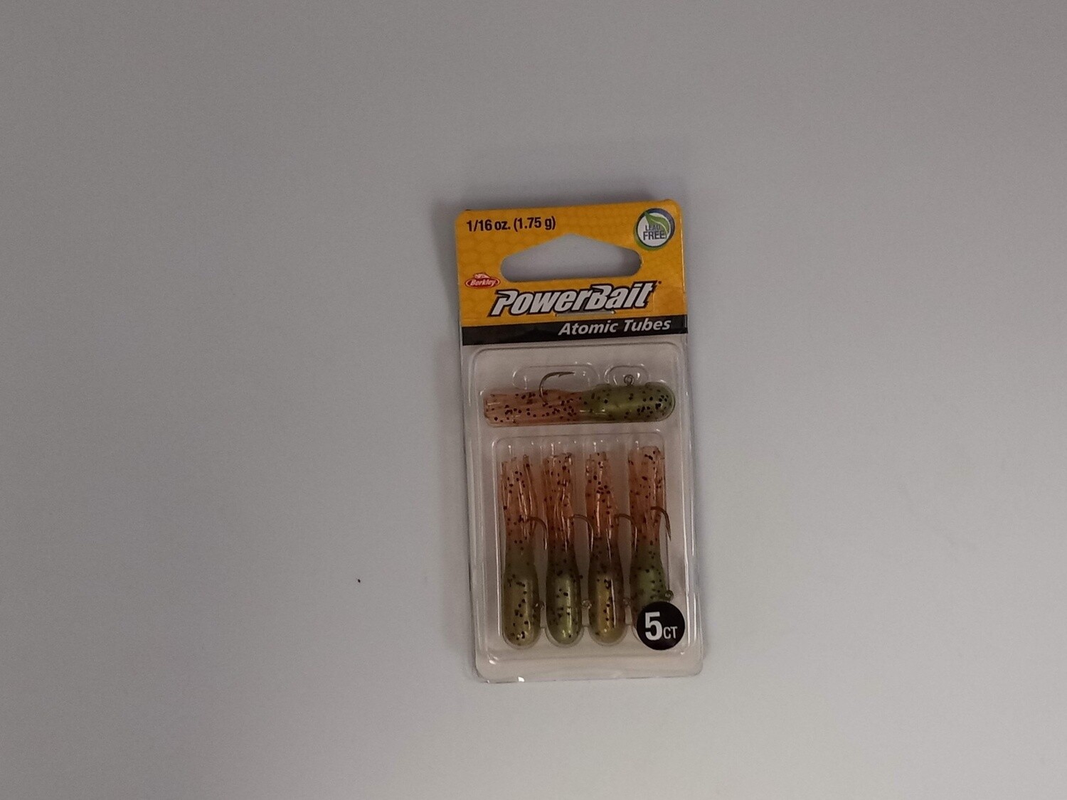 Berkley PowerBait® Pre-Rigged Atomic Tubes Grasshopper