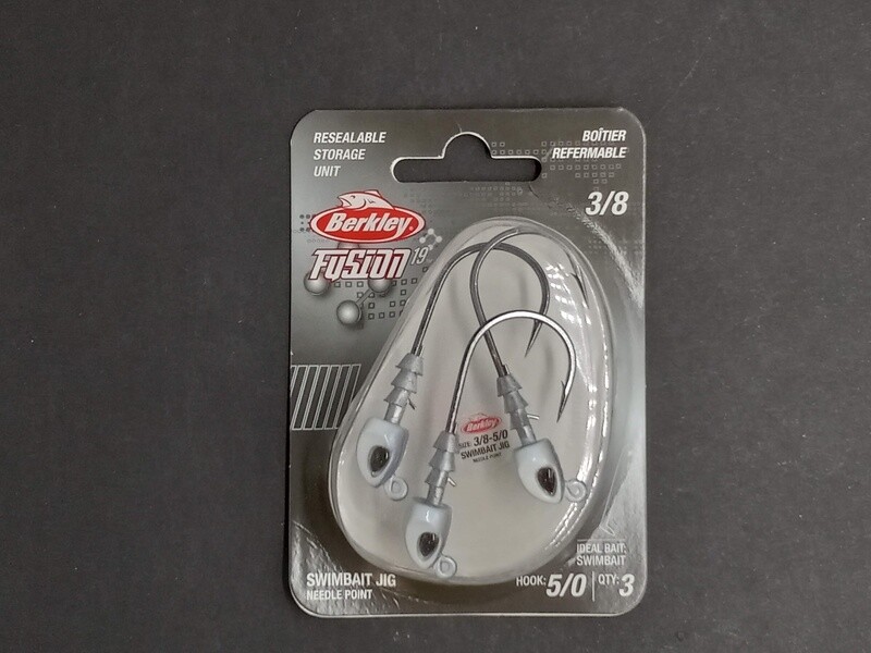 Berkley Fusion19 Swimbait Jighead Shad 5/0 3/8oz