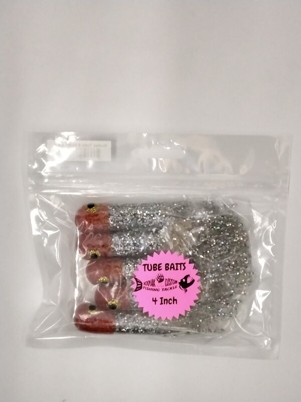 Kodiak Custom Tube 4" 5pk CL / RE