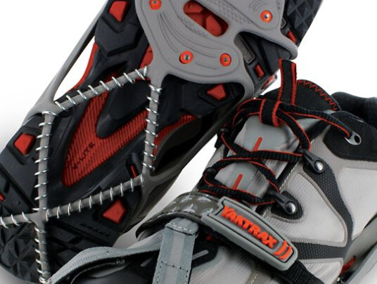 Yaktrax Ice Cleat Run Gray/Red XL