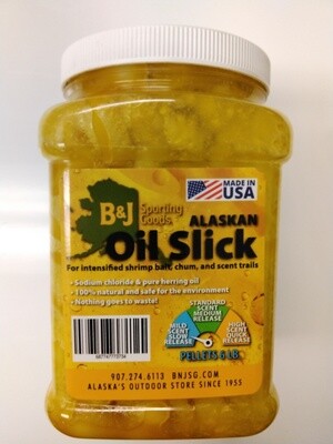 B&amp;J Alaskan Oil Slick Pellets 6lb