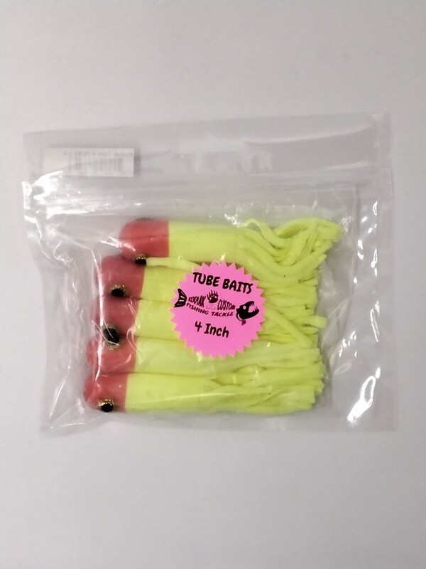 Kodiak Custom Tube 4" 5pk YE / RE