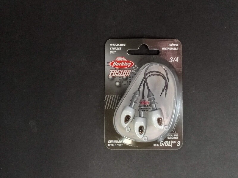 Berkley Fusion19 Swimbait Jighead Pearl White 5/0 L 3/4oz