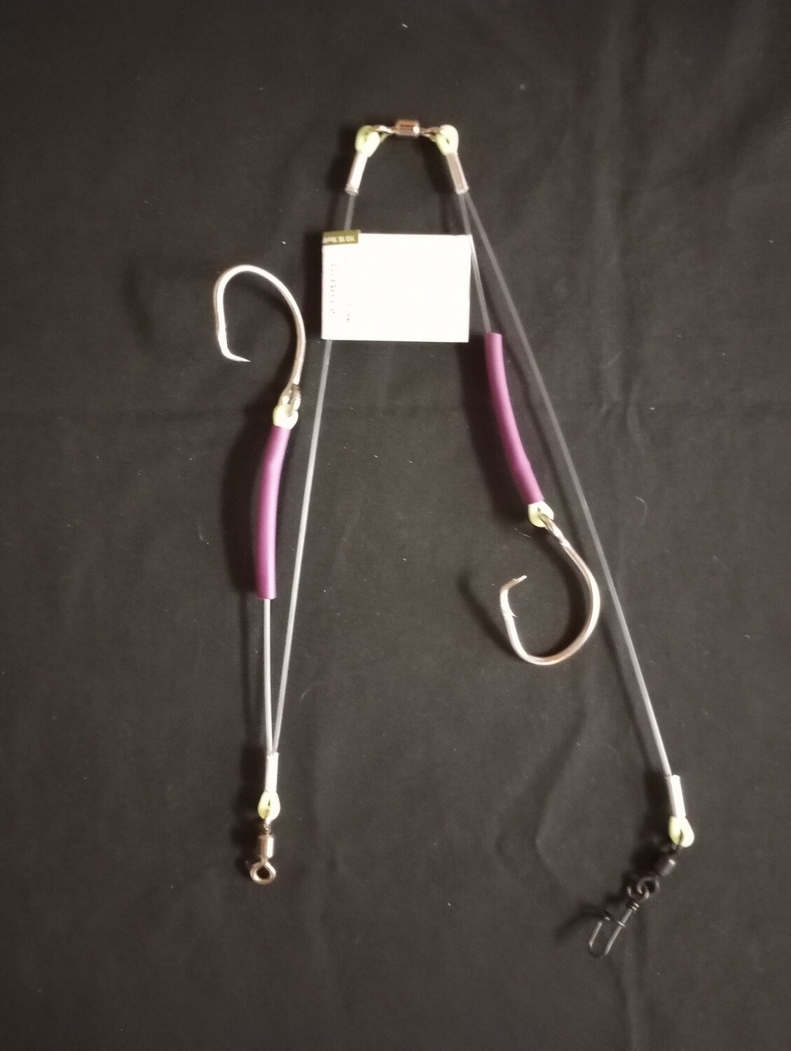 B&amp;J Halibut Rig Double Purple