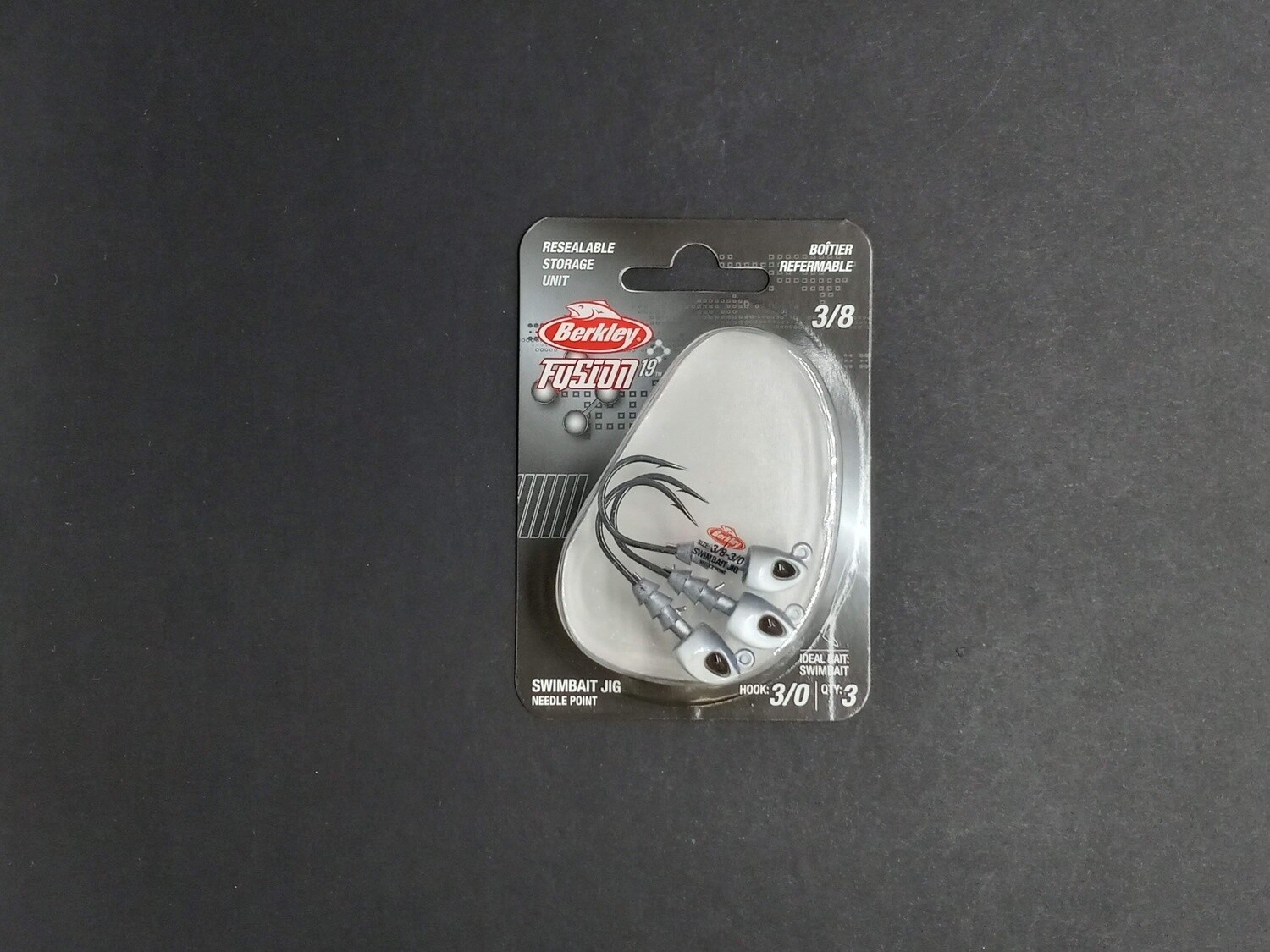 Berkley Fusion19 Swimbait Jighead Shad 3/8oz 3/0